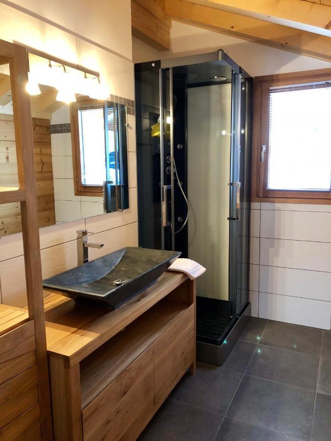 Chalet Luxe Les Melezes Samoens Bagian luar foto