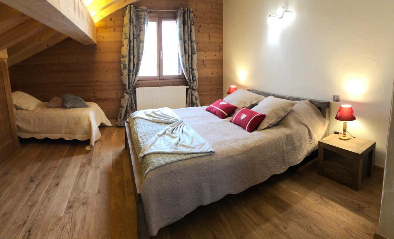 Chalet Luxe Les Melezes Samoens Bagian luar foto
