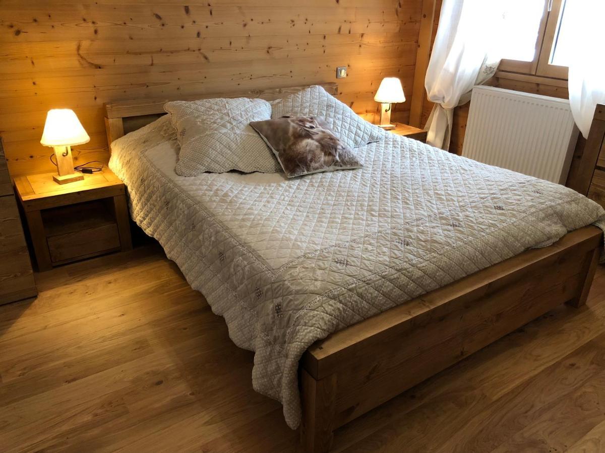 Chalet Luxe Les Melezes Samoens Bagian luar foto
