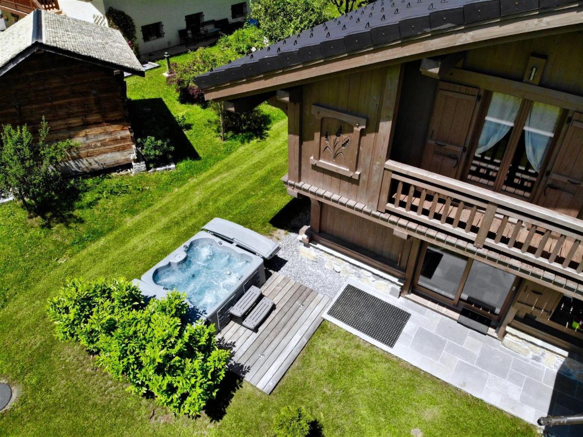 Chalet Luxe Les Melezes Samoens Bagian luar foto